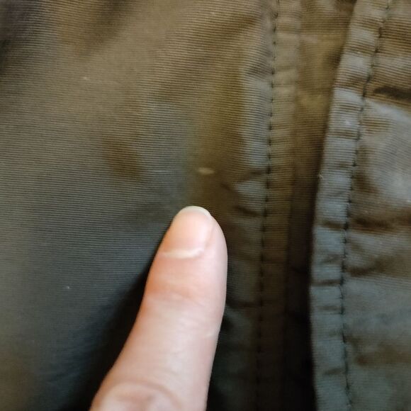 Abercrombie & Fitch jacket size Large youth gray hooded fleece lined boys AF - Picture 8 of 9